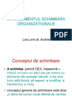 Schimbare Organizationala