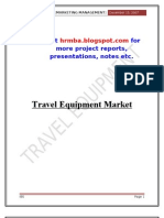 Marketing Project On Indian Luggage Industry