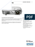 Epson EMP TW700 Datasheet