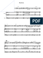 Burleria sheet - Partitura completa