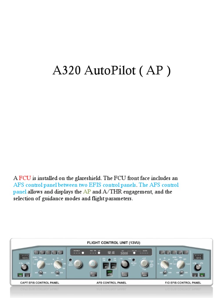 A320 AutoPilot (AP) PDF Spaceflight Technologies Systems Engineering