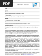 Valores nutricionais sobre araruta par fazer a base de sorvete de massa..pdf