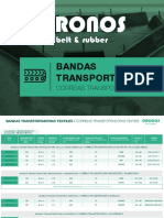 Bandas transportadoras CRONOS