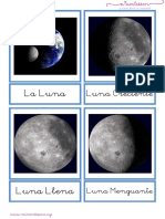 Fases y características de la Luna
