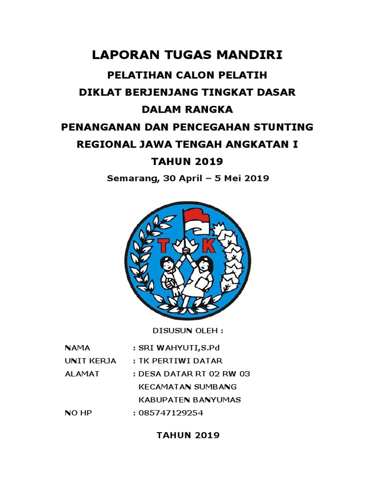 Laporan Tugas Mandiri Pcp