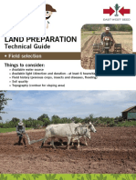Land preparation