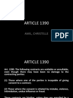 Article 1390-1402 Consolidated