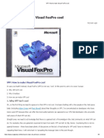 VFP - How To Make Visual FoxPro Cool