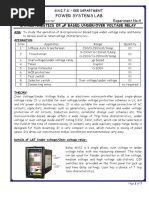 Under and Over Voltage Relay