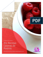 Libro Recetas Depostres PDF