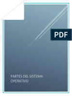 Partes de Un Sistema Operativo