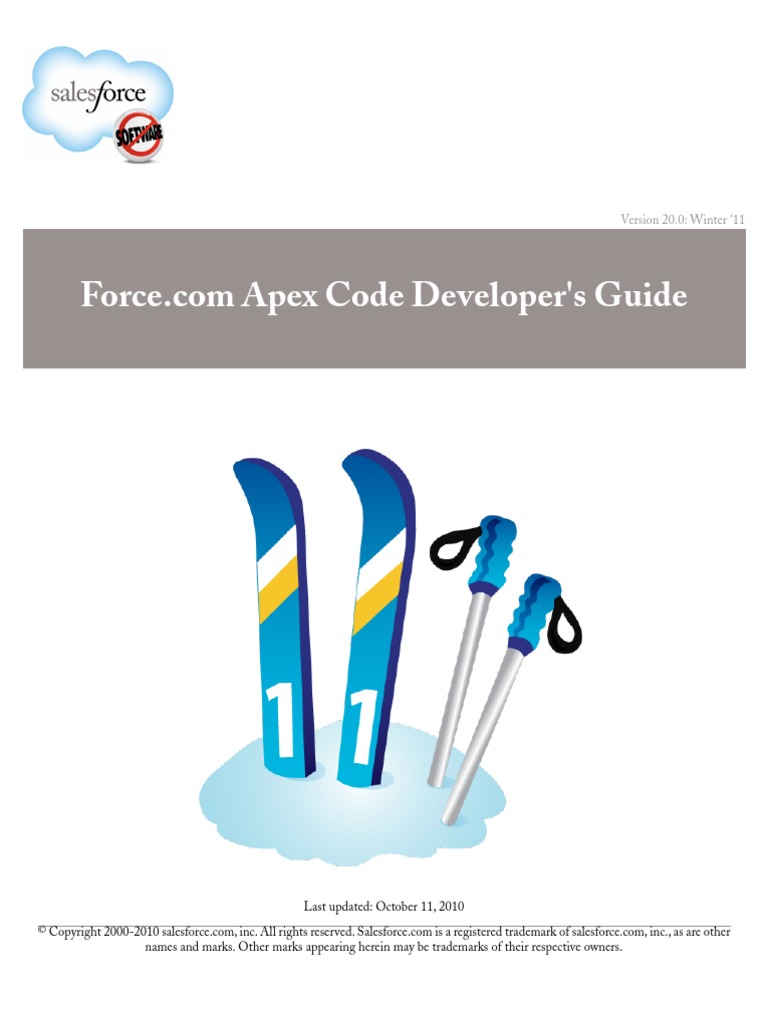 Apex Language Reference | Salesforce.Com | Class (Computer Programming)