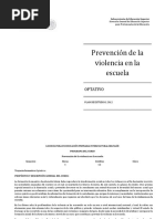 Prevencion de La Violencia en La Escuela Lepriib