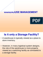 WAREHOUSE MANAGEMENT MAXIMIZES SPACE AND EFFICIENCY