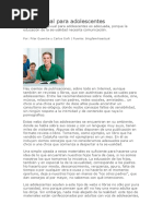 Guia Sexual Adolescentes | PDF | Adolescencia | Educación sexual