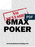 No Bullshit 6max Poker Version 1-3-2