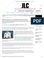 Calentar Una Casa Con Un Calentador de Agua Sin Tanque - JLC en Línea PDF