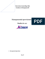 Managementul Aprovizionării Kober