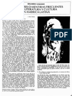 Diez Errores o Mentiras Frecuentes Sobre Literatura y Cultura en América Latina, de Eduardo Galeano, Revista de La Universidad de México, Núm. 1, Septiembre, 1980
