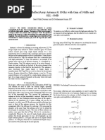 Reflect Array Antenna