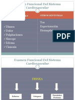 Examen Funcional Del Sistema Cardiovascular