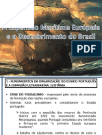 Expansão Marítima Européia e o Descobrimento Do Brasil