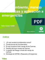 OXFAM MC, Medio Ambiente y Emergencias