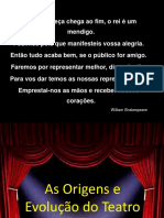 Origens do teatro