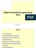 Object - oriented programming Using iava