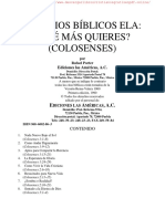 Colosenses Que Mas Quieres PDF