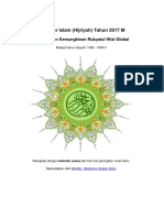 Kalender Islam Global Tahun 2017 M PDF