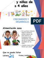 Desarrollo de niños 3-4 años