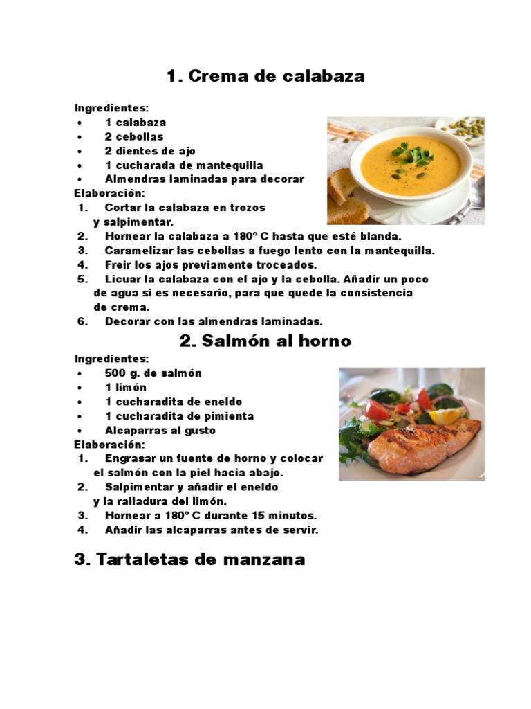 10 Resetas | PDF | Espaguetis | Panes