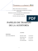 Papeles de Trabajo