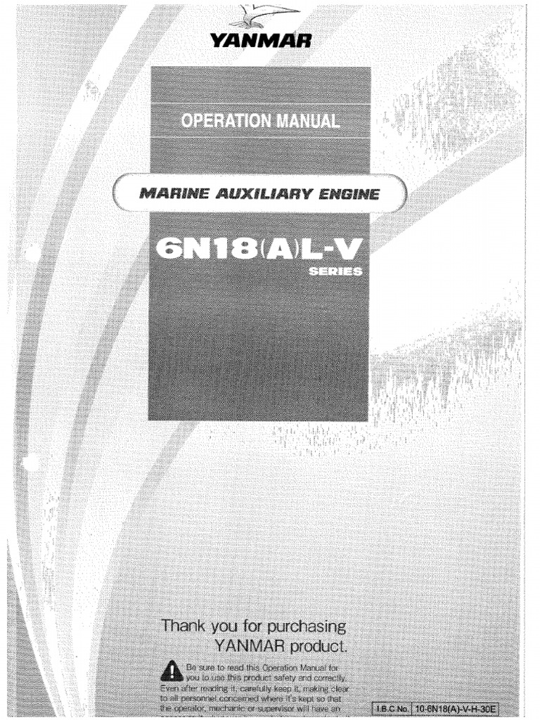 ＯＭＴ 6N18L Operation Manual Part 1 | PDF
