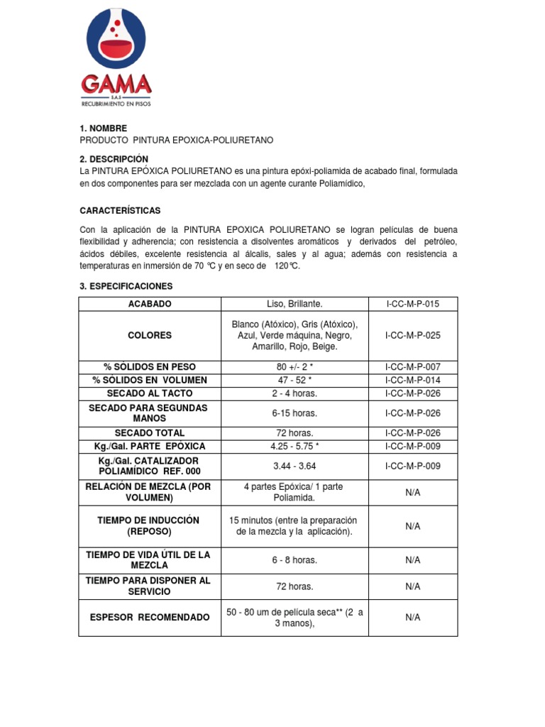 Pintura Epóxica Grado Alimenticio: Características y Aplicaciones