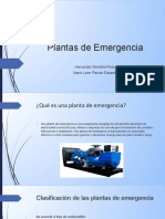 Plantas de Emergencia