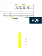 Fabrication QC Control Sheet