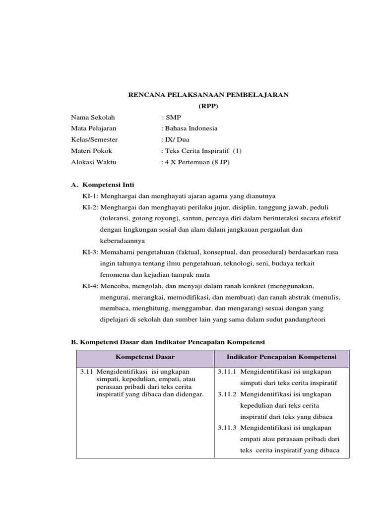 11 Teks Cerita Inspiratif 1