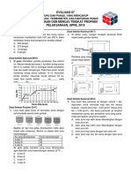 Evaluasi 08 Suhu Dan Panas, Yang Mencakup