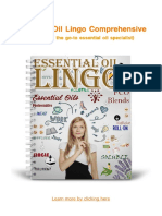 Essential Oil Lingo Comprehensive (How To Be The Go-To Essential Oil Specialist)