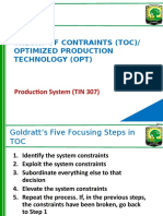 Theory of Constraint 2