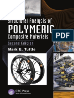 (Mechanical Engineering (Marcel Dekker Inc.) 165) Tuttle, M. E - Structural Analysis of Polymeric Composite Materials (2003, Marcel Dekker) PDF