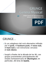 Genero Musical Grunge