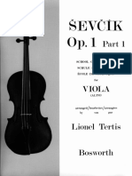 Sevcik Op.1 Libro 1 Viola