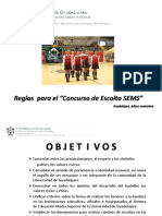 Reglas para El Concurso de Escoltas Sems 2015