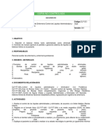 Procedimiento Enfermeria Control de Liquidos Admon-Eliminados