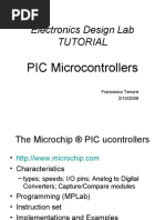 Electronics Design Lab Tutorial: PIC Microcontrollers