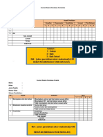 Rubrik P, Folio Dan Penugasan