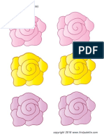 Flowers Set4 Roses Pastel PDF